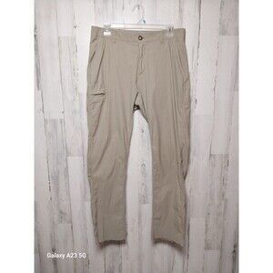 UB Tech 38x34 Beige Cargo Pants Nylon Blend